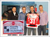 Deutschmann de Koning Law sponsors the Ayr Rocket Girls Hockey team.